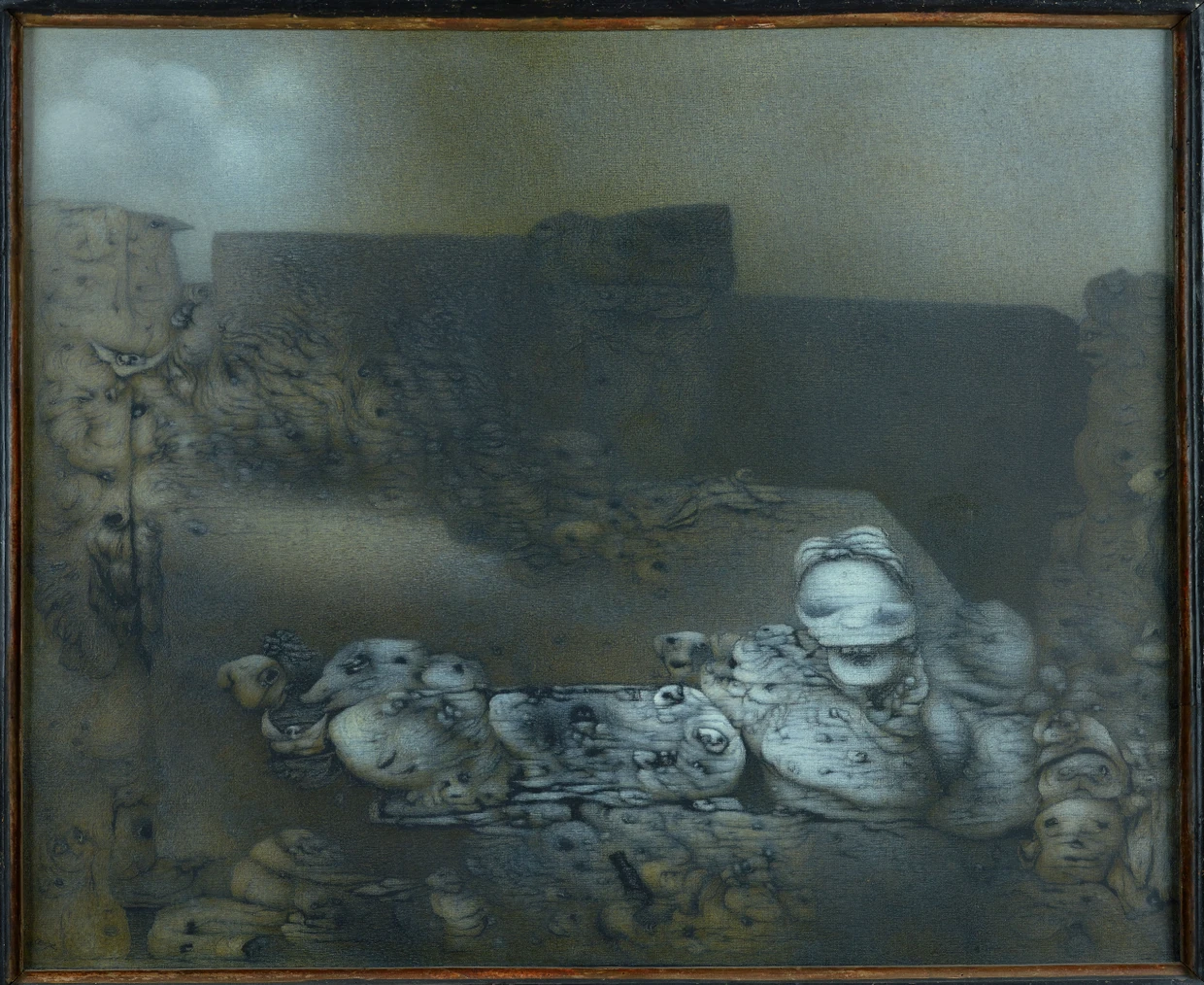  Richard Oelzes „Todesfestlichkeit“, entstanden 1967 bis 1969