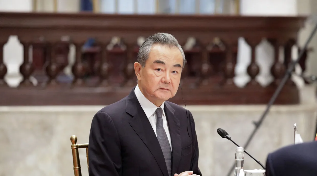 Wang Yi im Juli in Jakarta