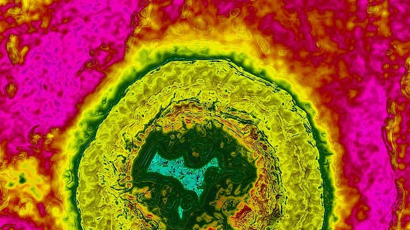 200 Nanometer Durchmesser: Virus Varicella Zoster (VZV)