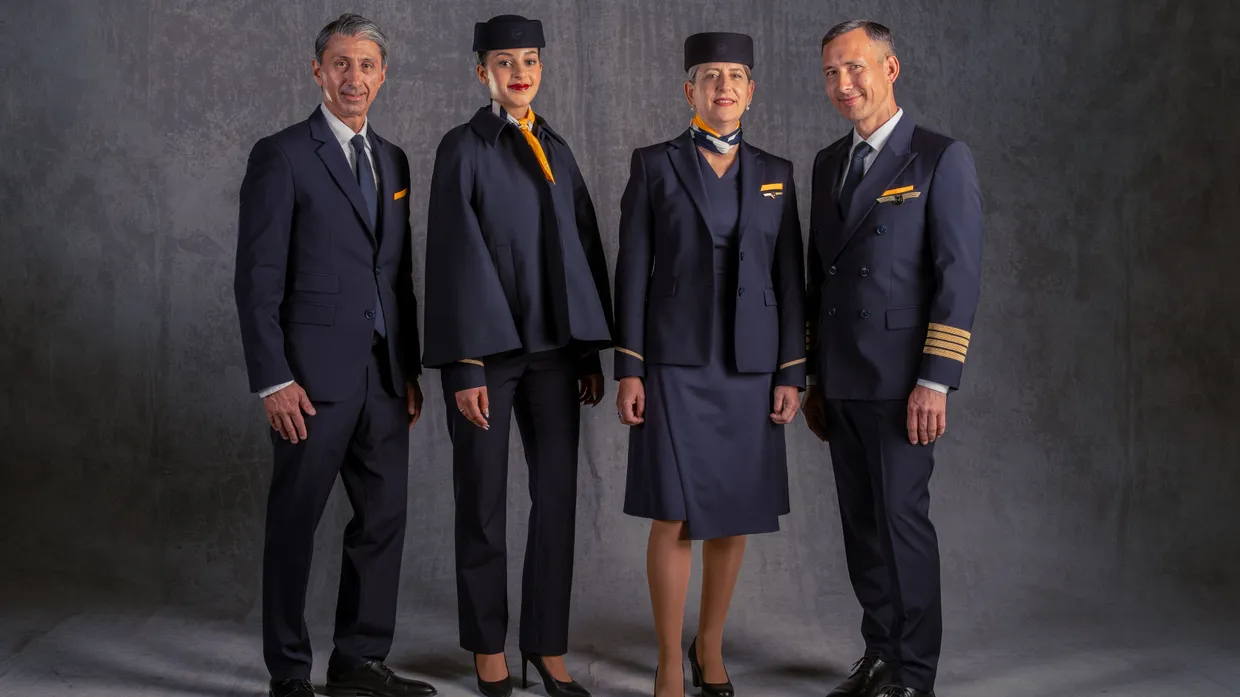 „Komfortabel“: Lufthansa präsentiert neue Uniformen.
