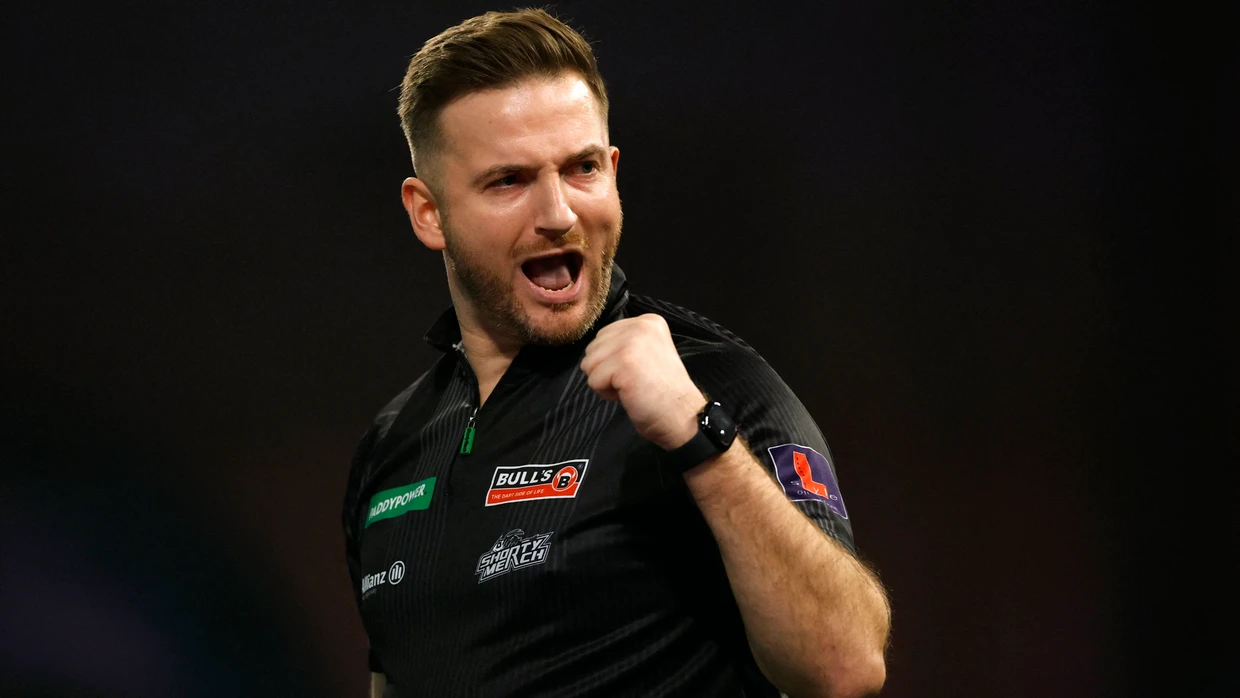 Arno Merk überraschte gegen Kim Huybrechts