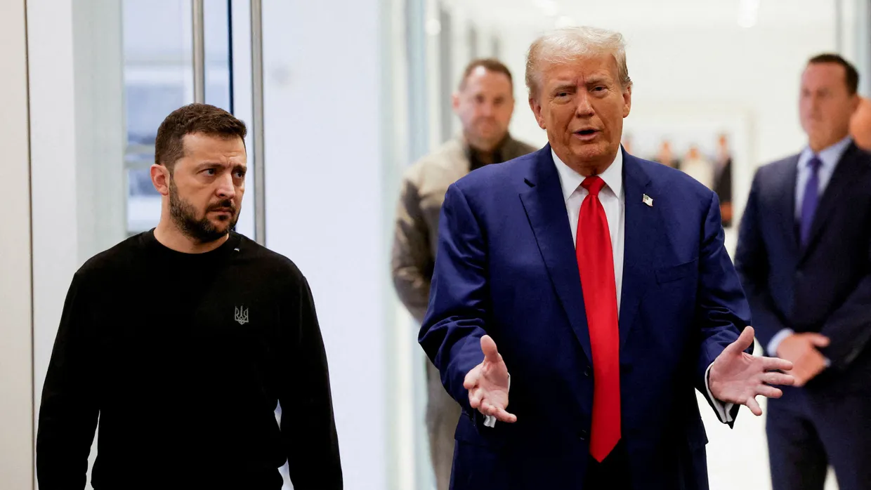 Der ukrainische Präsident Wolodymyr Selenskyj im September zu Besuch bei Donald Trump in New York