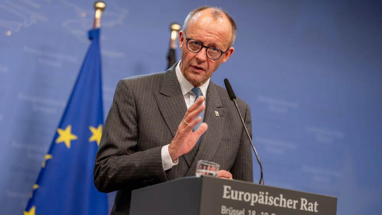 Kanzler Friedrich Merz in Brüssel
