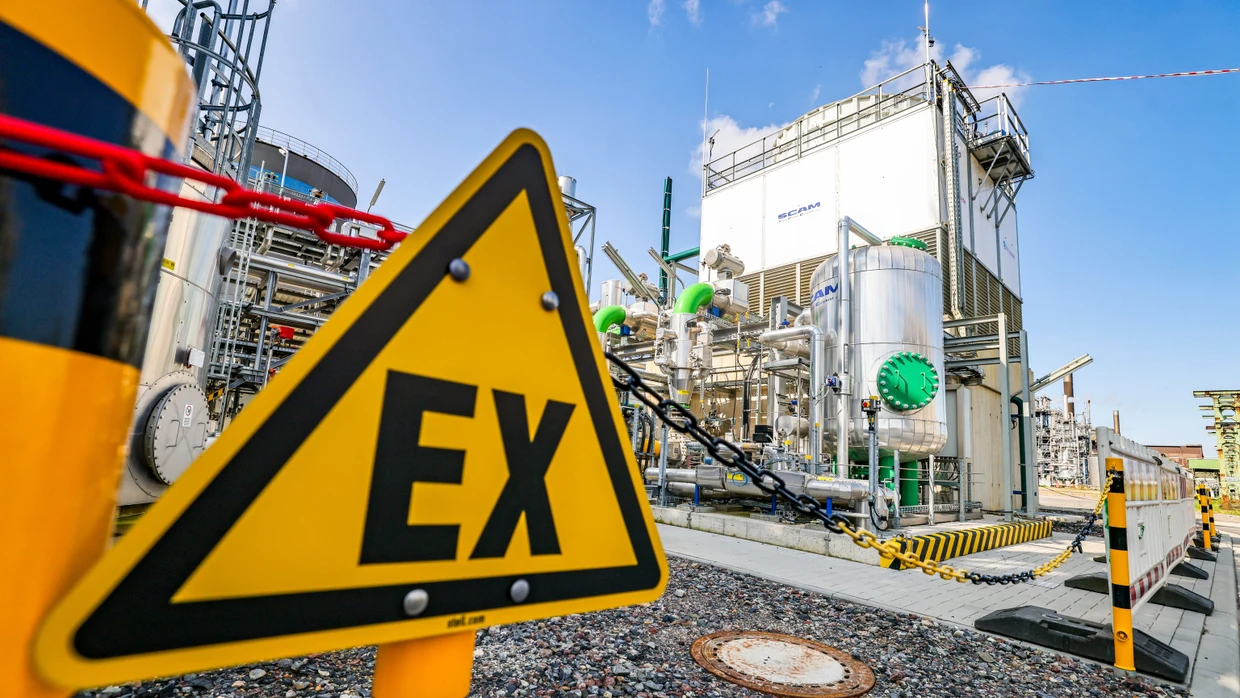 Wasserstoffelektrolyseur von Air Liquide in Oberhausen