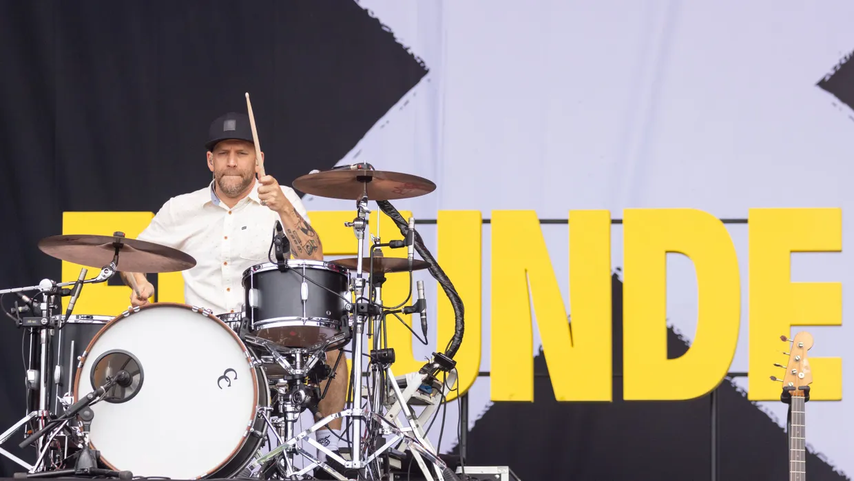 Florian Weber beim Open-Air-Festival „Rock im Park“ im Juni 2022