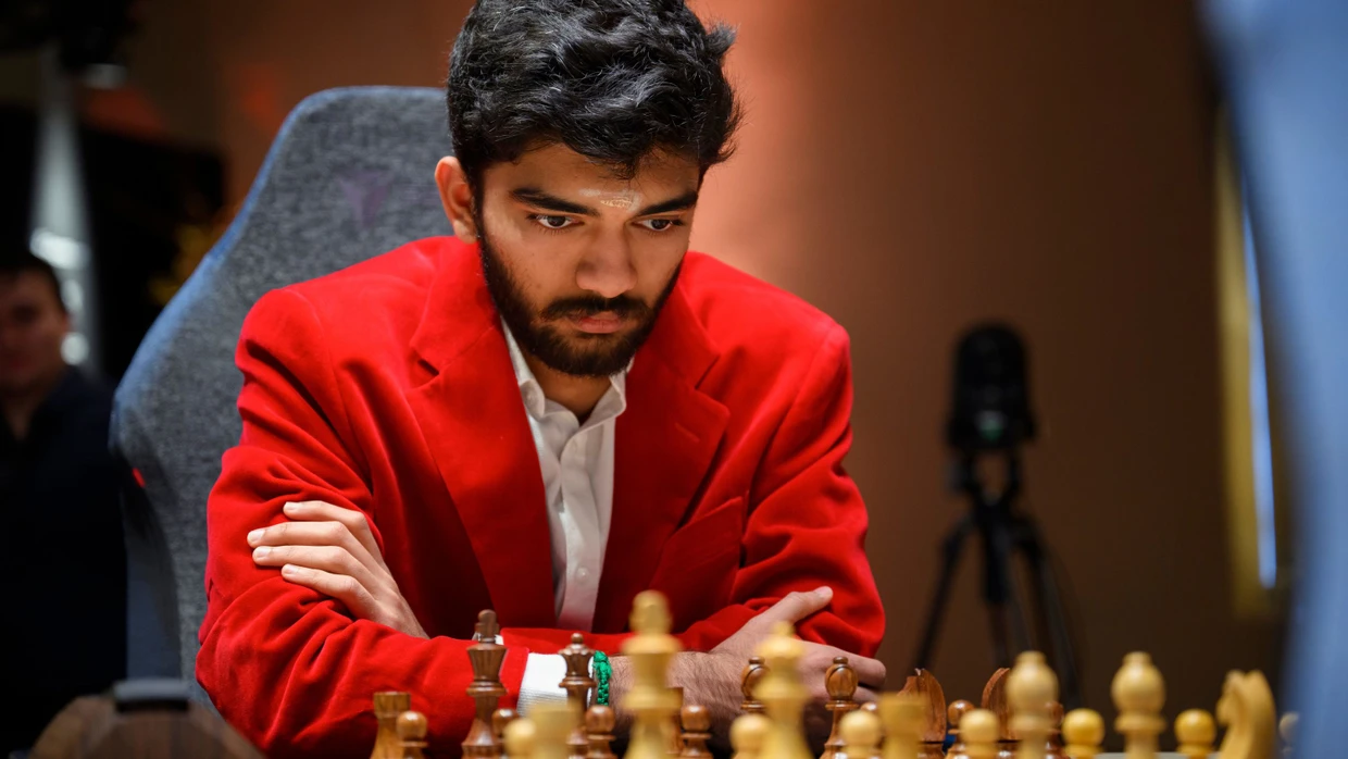 Voll fokussiert: Dommaraju Gukesh