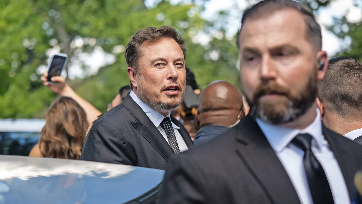 Ermahnt: Elon Musk, Eigentümer der Internetplattform X
