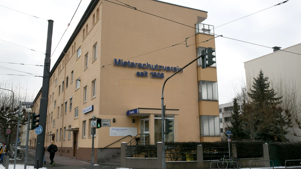 Mieterschutz mit Tradition: Der DMB Mieterschutzverein Frankfurt mit seiner Geschäftsstelle an der Eckenheimer Landstraße besteht schon seit 1908.