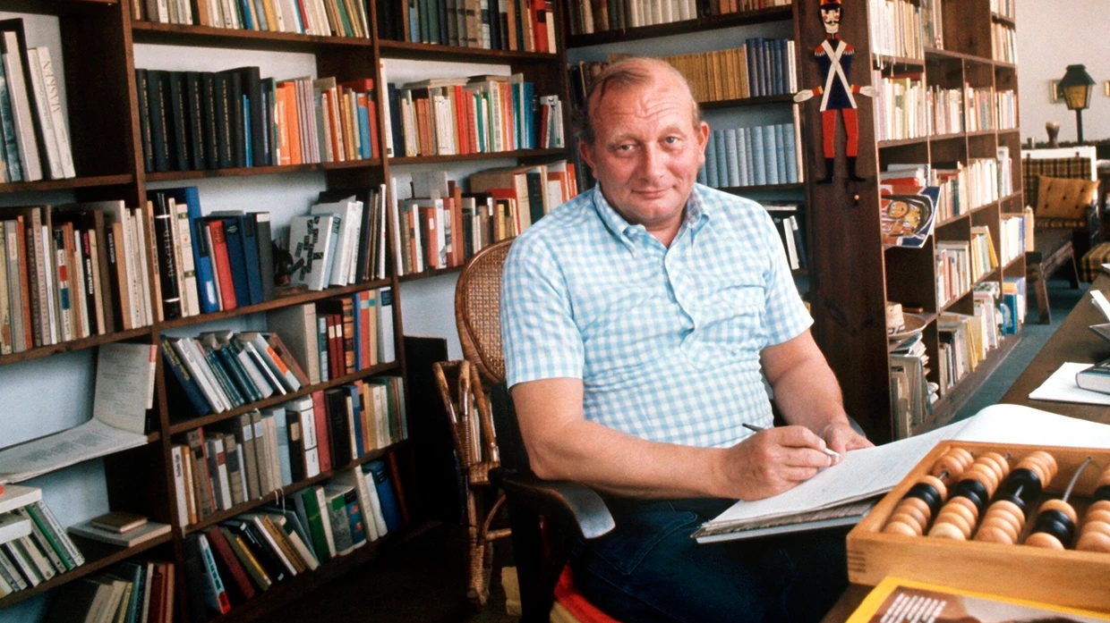 James Krüss, geboren am 31. Mai 1926 auf Helgoland, gestorben am 2. August 1997 auf Gran Canaria