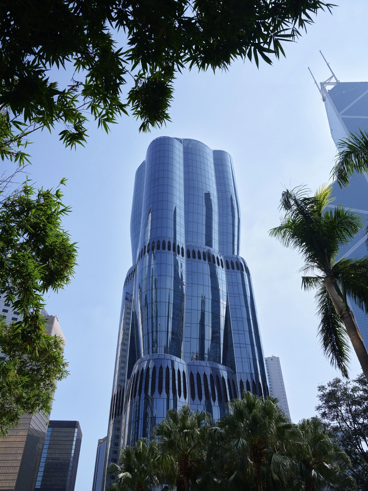 Ein Innenleben mit Tageslicht: das von Zaha Hadid Architects entworfene 36-stöckige Hochhaus "The Henderson" in Hongkong