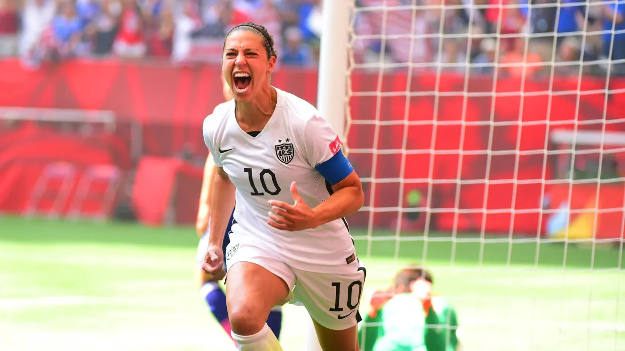 Frau des Tages: Dreifachtorschützin Carli Lloyd