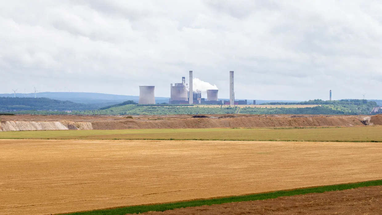 Hier könnte Ihr Rechenzentrum stehen: Blick auf den Braunkohletagebau Inden bei Jülich