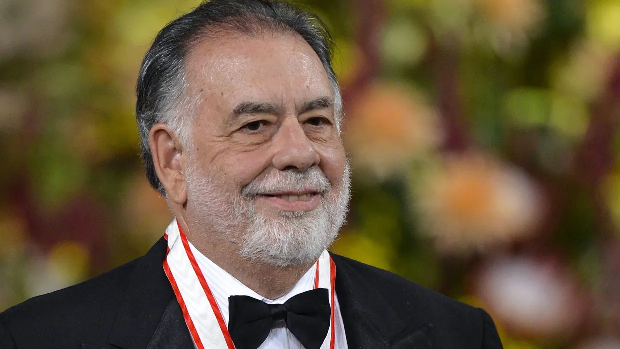 Francis Ford Coppola mit dem Siegerband