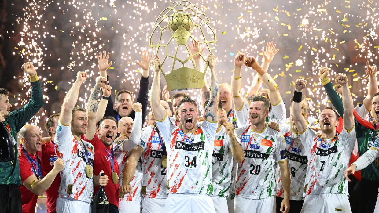 Im Juni 2025 jubelten die Handballer aus Magdeburg über den Champions-League-Sieg.