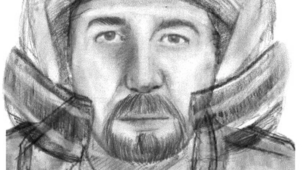 Mit diesem Phantombild sucht die französische Polizei nach einem Verdächtigen.