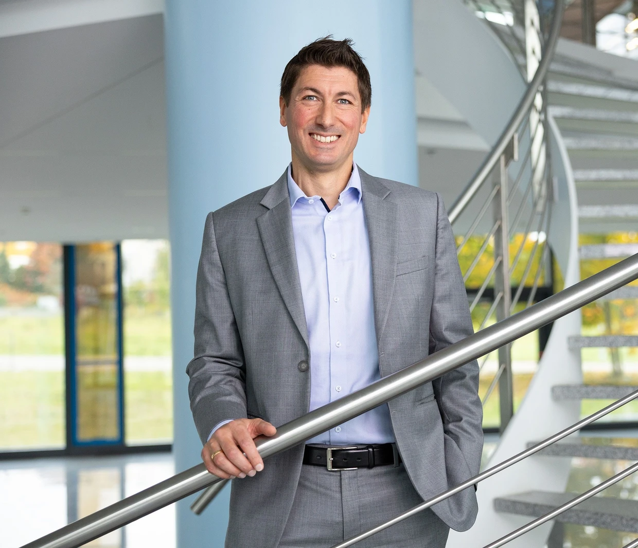 Matthias Großmann von Festo, einem deutschen Marktführer für Automation und Pneumatik