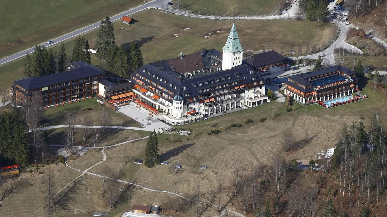 Schlosshotel Elmau in der Nähe von Garmisch-Partenkirchen