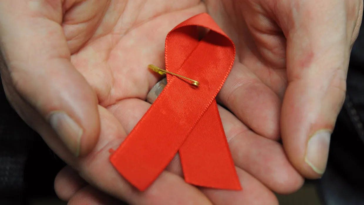 In den Räumen der Aids-Hilfe in Frankfurt am Main (Hessen)
