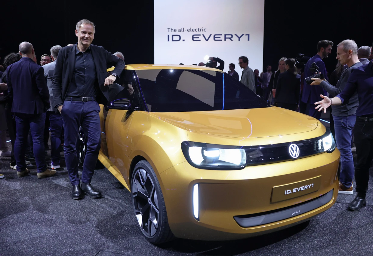 Dieses Auto soll das System zu VW bringen: Konzernchef Blume vor dem „ID.Every1“