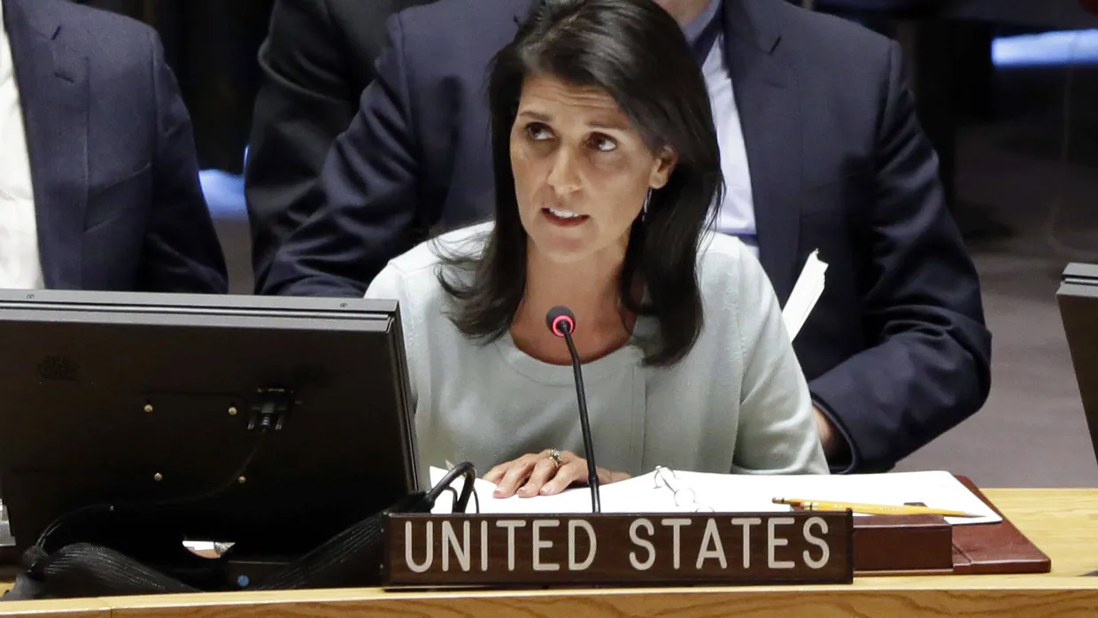 Bekennt sich zum Minsker Abkommen: Nikki Haley, UN-Botschafterin der Vereinigten Staaten.