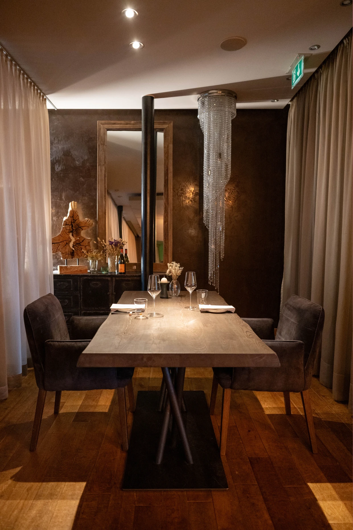 Atelier-Atmosphäre: Die „Genusswerkstatt“ bietet nur Platz für fünf Tische.