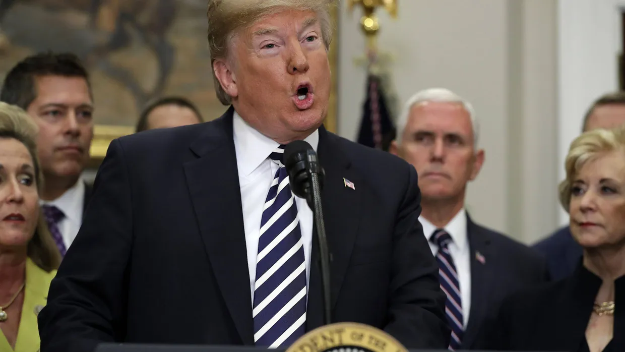 Die Tonlage wird schroffer: Trump begründet seine Absage am Donnerstag in Washington