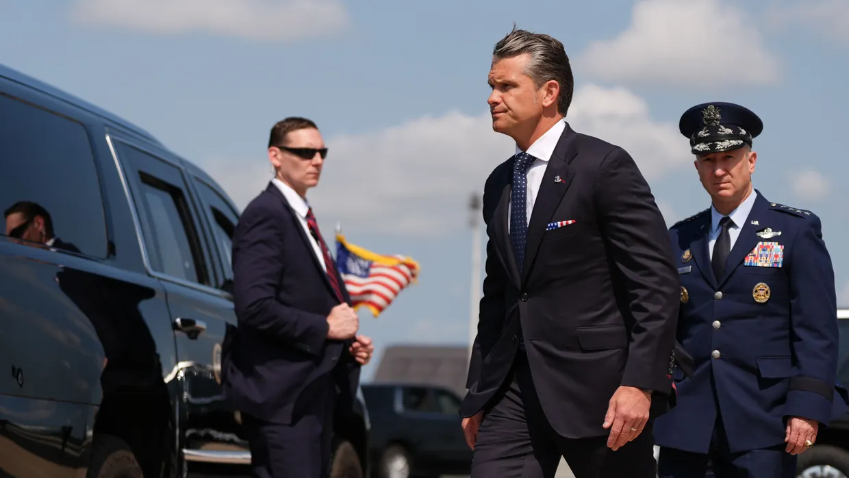 US-Verteidigungsminister Pete Hegseth am 23. Juli