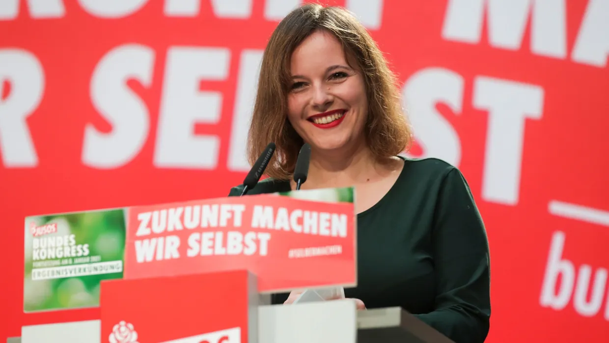 Nicht mal ein Hauch von Revolution: Die Juso-Vorsitzende Jessica Rosenthal stimmte aber gegen das Sondervermögen Bundeswehr