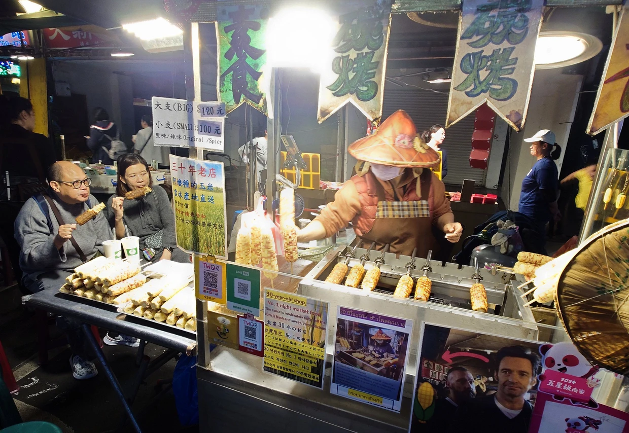 Viele Taiwaner essen auf Nachtmärkten – auch weil sie in den Großstädten häufig nur eine kleine Küche haben.