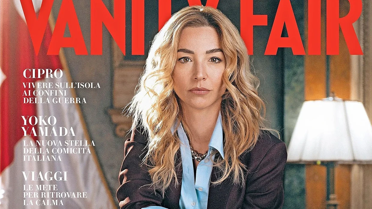 Die italienische Politikerin Silvia Salis auf dem Cover der Zeitschrift Vanity Fair, April 2026