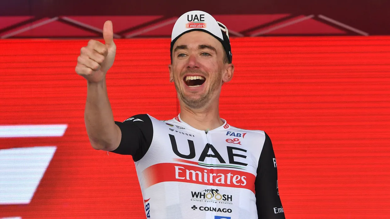 Etappengewinner: Seinen ersten Tagessieg holte sich der amerikanische Radprofi Brandon McNulty