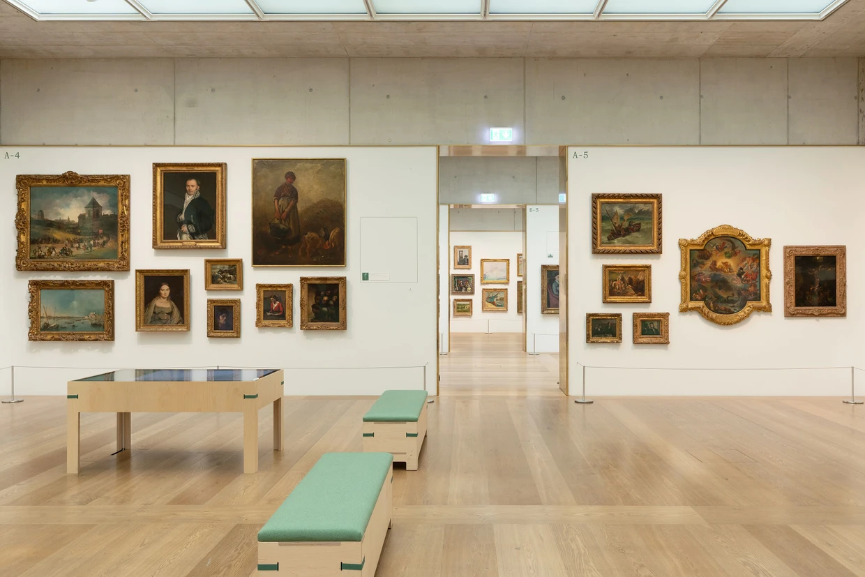 Wildes Sammelsurium: Die Säle sind mit den&nbsp; 205 Werken der Präsentation „Zwischenstand. Die Sammlung Bührle“ dicht an dicht behängt