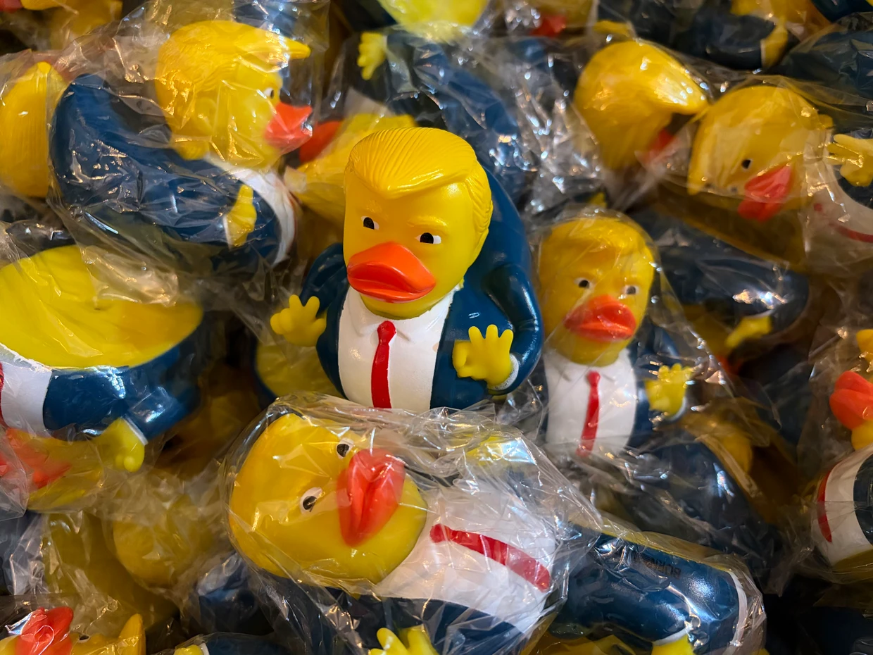 Trump-Quietscheentchen auf der CPAC im März in Texas