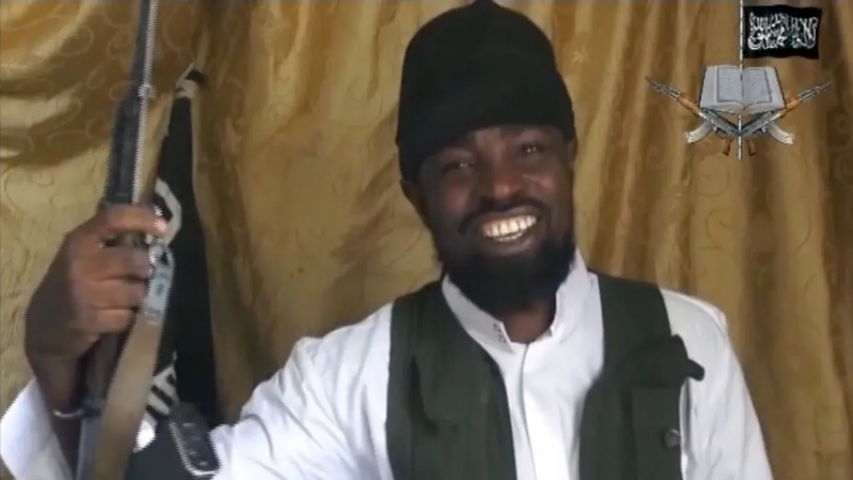 Dieser Mann behauptet, Abubakar Shekau zu sein, der Anführer von Boko Haram; das Video tauchte 2013 im Internet auf