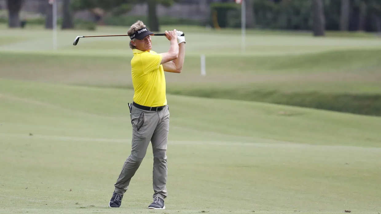 Darf als ehemaliger Sieger auch mit 62 Jahren noch gegen die Weltelite antreten: Bernhard Langer