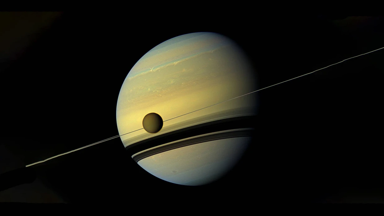 Seismisch aktiver Ringplanet: Der Saturn schwingt wie eine Glocke | FAZ Seismisch aktiver Ringplanet: Der Saturn schwingt wie eine Glocke | FAZ