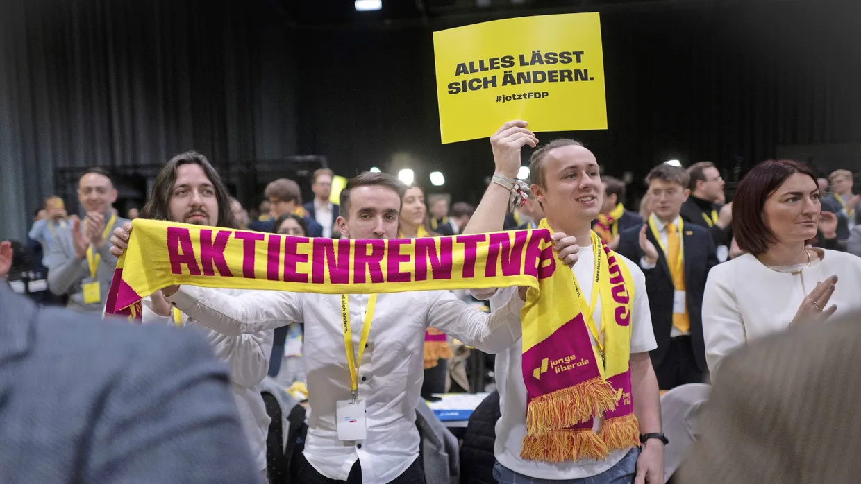 Aufreger Rente: Die FDP umwirbt jüngere Wähler mit ihrem Vorschlag für eine geförderte Aktienrente.