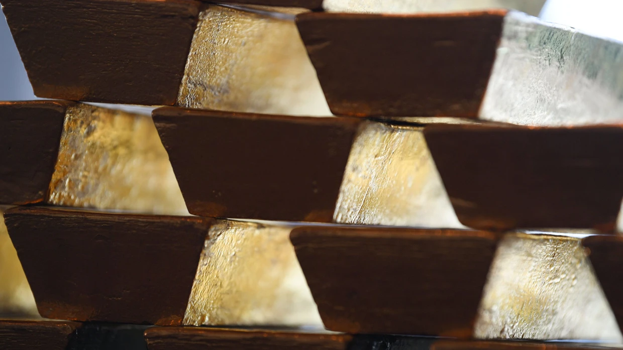 Goldbarren: Bauarbeiter in Belgien entdeckten „eine große Menge Gold. (Symbolbild)