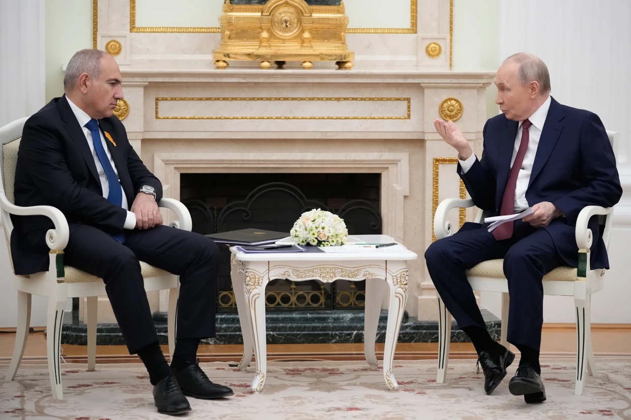 Paschinjan bot Putin im Kreml Paroli: Russland setzte in der Folge auf Einschüchterung.