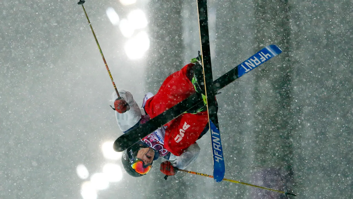 Keine Bedingungen für Schönwetter-Skifahrer: David Wise trotzt Regen und Schnee