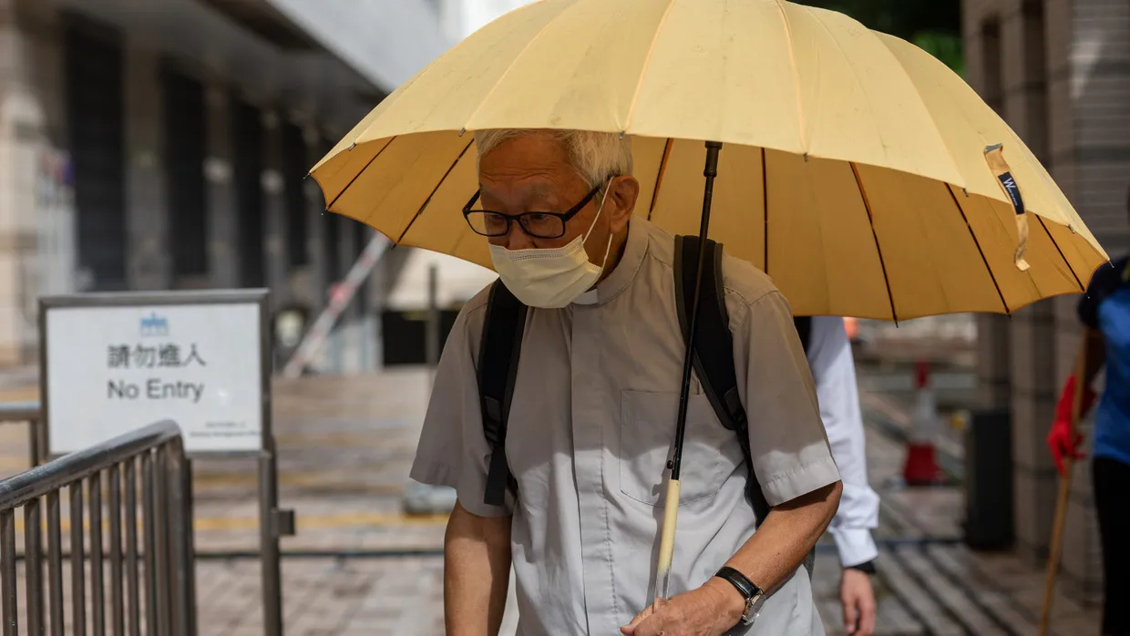 Joseph Kardinal Zen im September 2021 in Hongkong