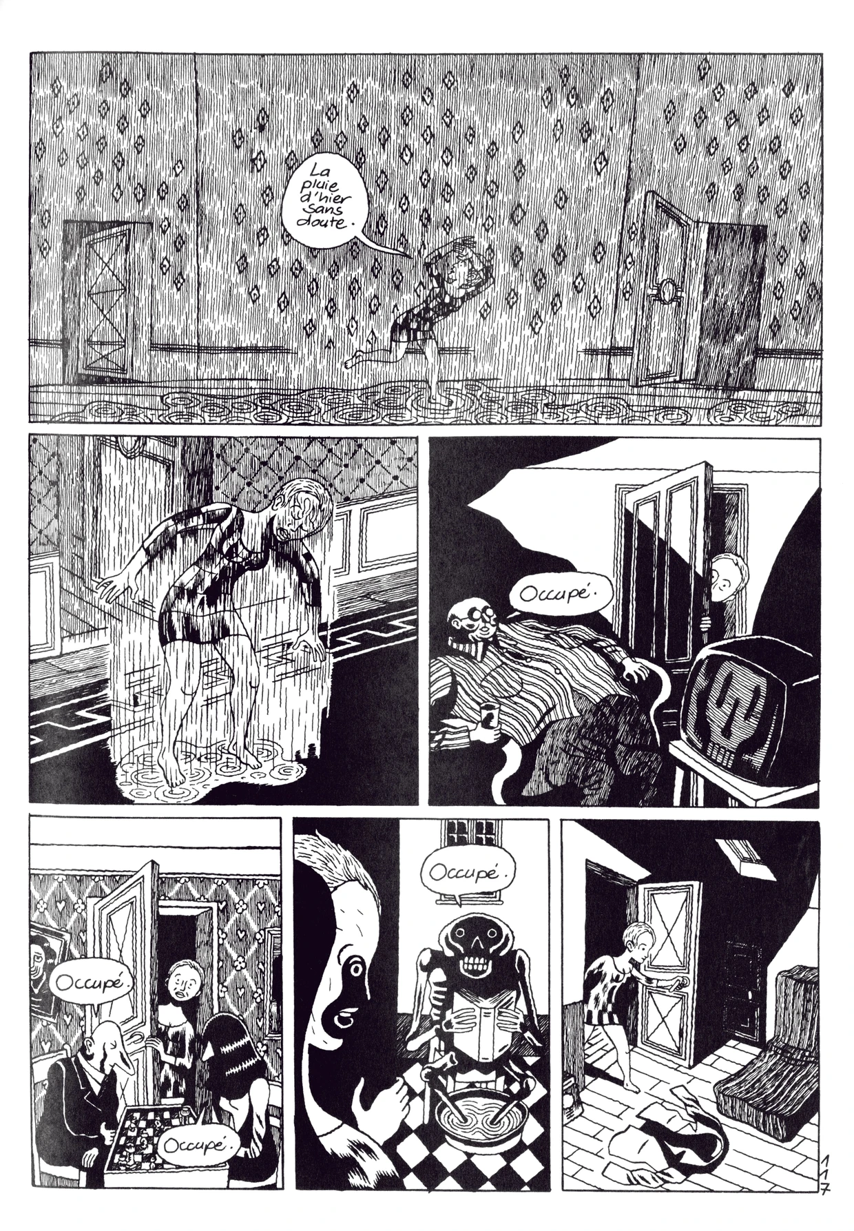  Seite 117 aus „Monsieur Chouette“