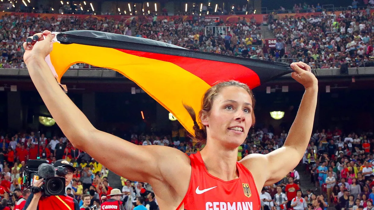 Zum Abschluss Gold für Deutschland: Katharina Molitor