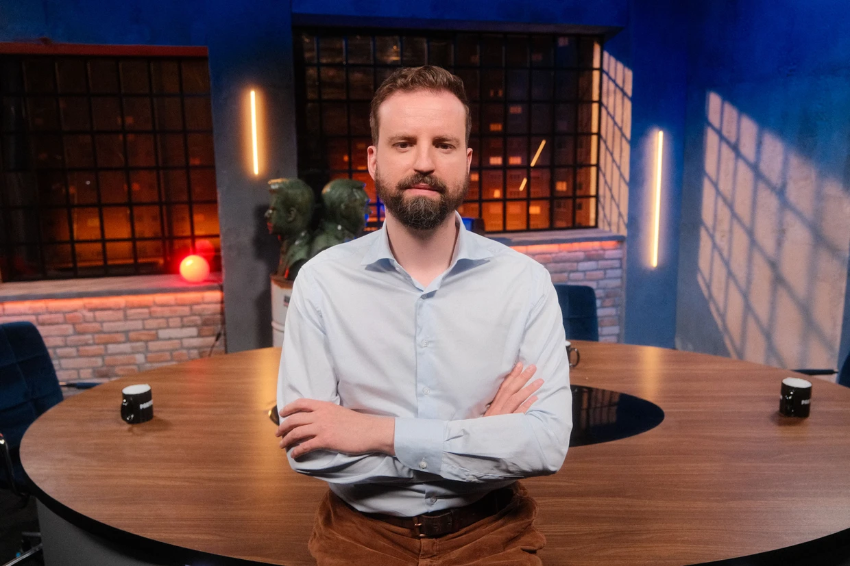 Márton Gulyás in seinem Studio.