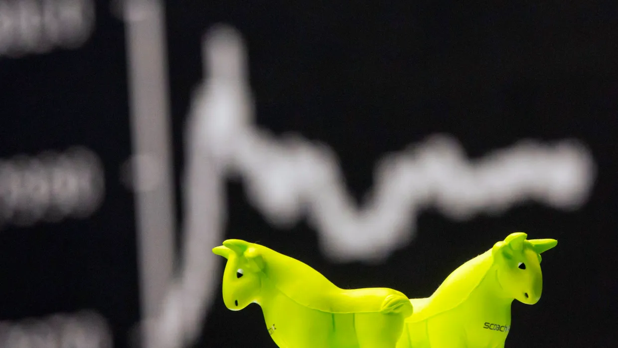 Börsenbulle in grün: Viele börsennotierte Unternehmen aus Dax, M-Dax und S-Dax lassen ihre Nachhaltigkeitsberichte freiwillig prüfen.