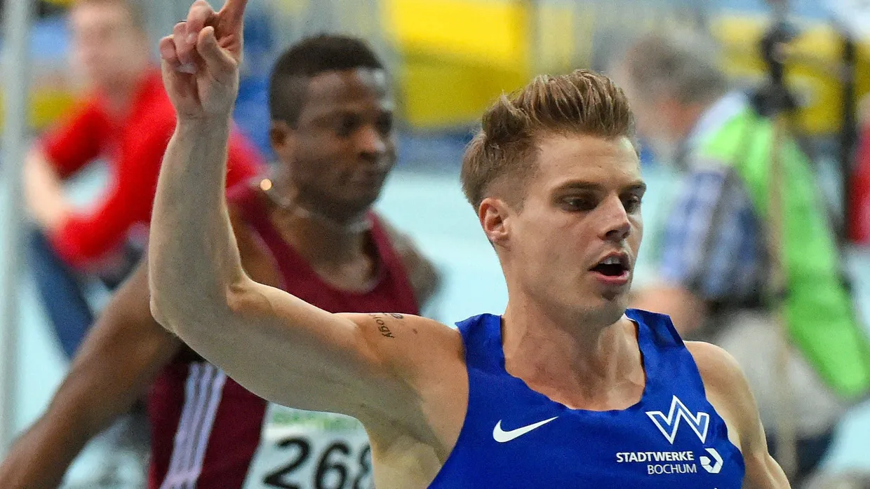 Der schnellste Deutsche: Julian Reus bricht den Rekord über 60 Meter