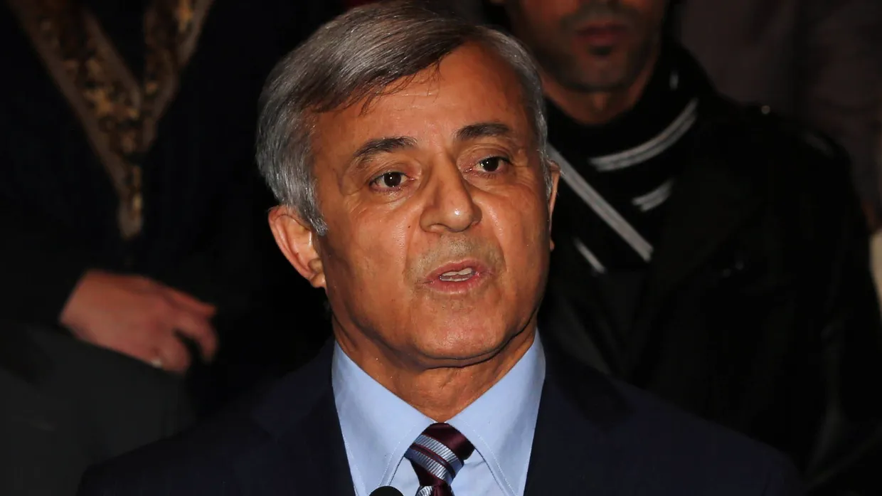 Massive Kritik. der libysche Parlamentspräsident Nuri Abu Sahmein im März in Tripoli