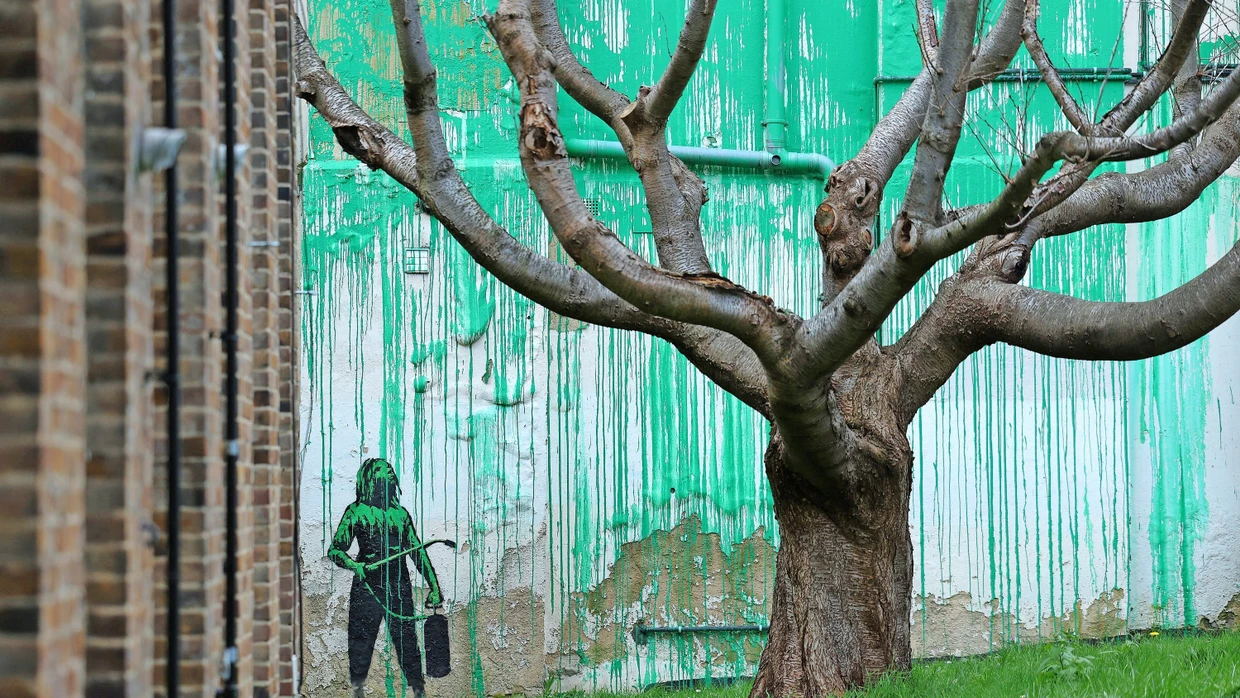 Baum-Kunstwerk: Was Banksy wirklich sagen wollte