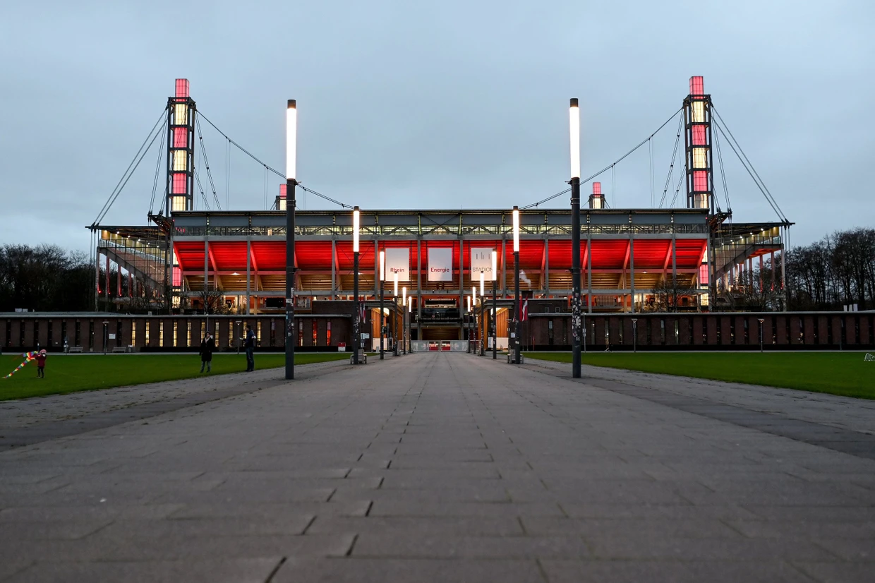 On Monday the Youth League will be played in the large Cologne stadium.