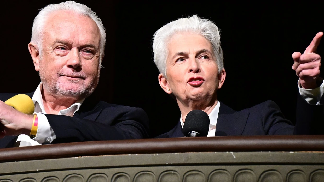 Wolfgang Kubicki und Marie-Agnes Strack-Zimmermann beim traditionellen Dreikönigstreffen der FDP im Januar